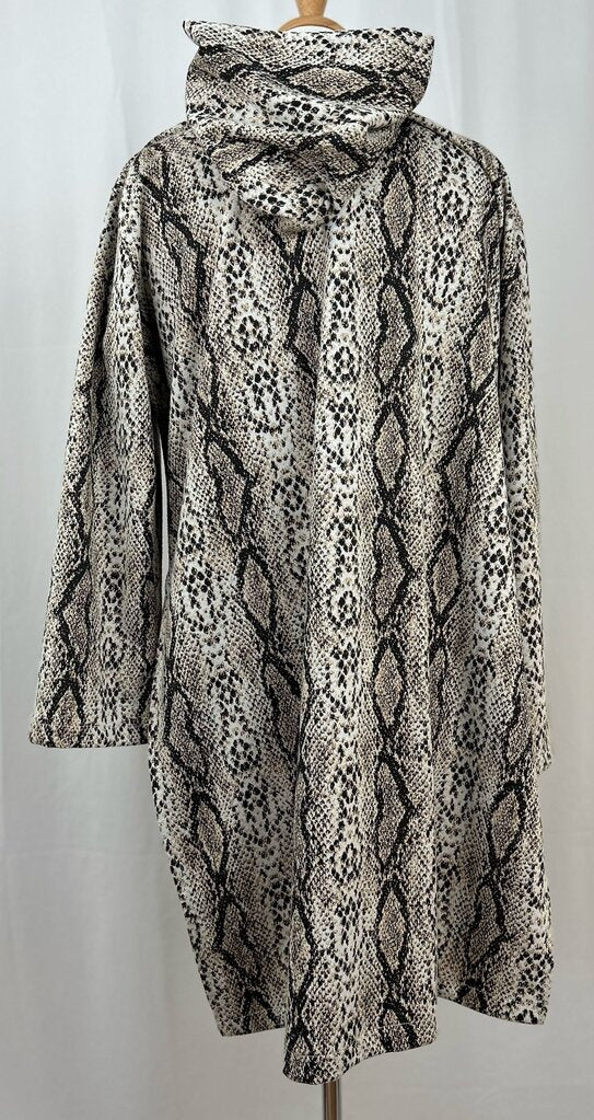 Sooley hooded high-low oversized tunic (L/XL)