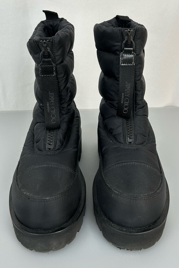 Jimmy Choo "Kai" nylon lug sole winter boot (size 9.5)