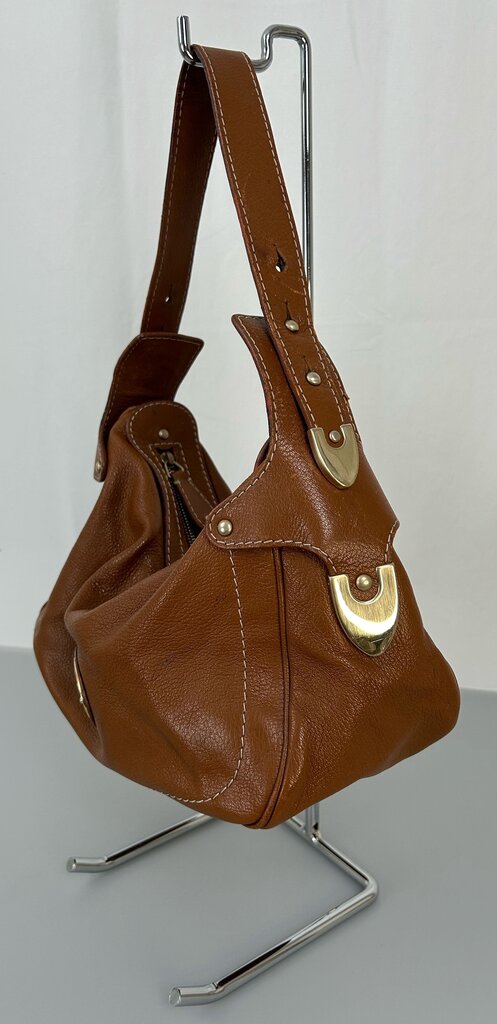Bally vintage leather shoulder hobo bag