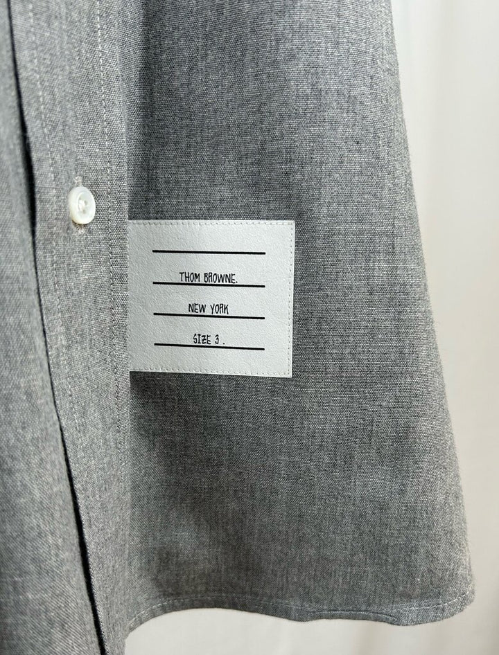 Thom Browne men's 4 bar button down (M)