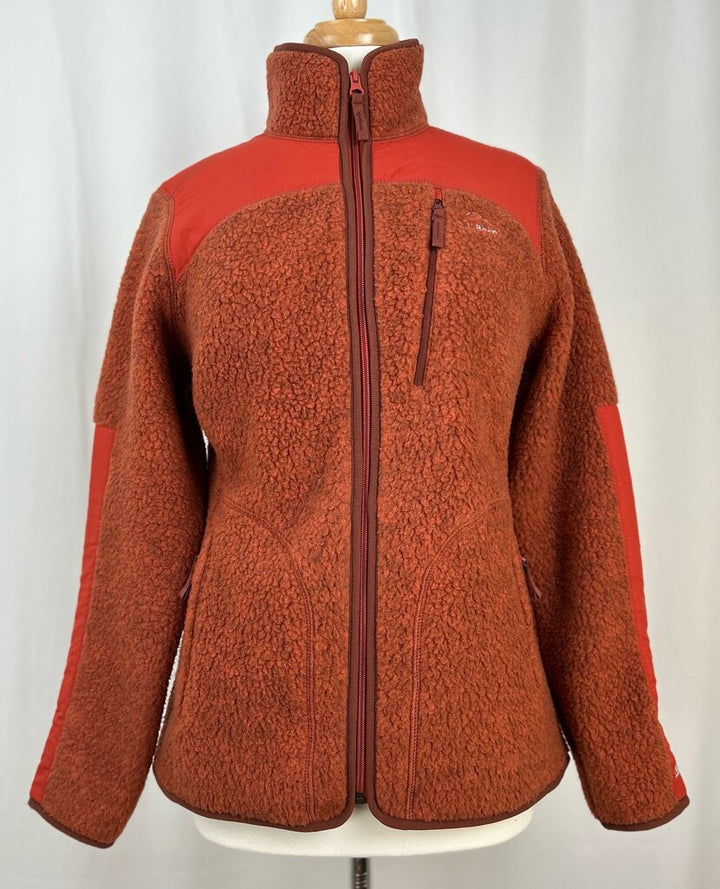 LLBean NWT polartec full zip jacket (S)
