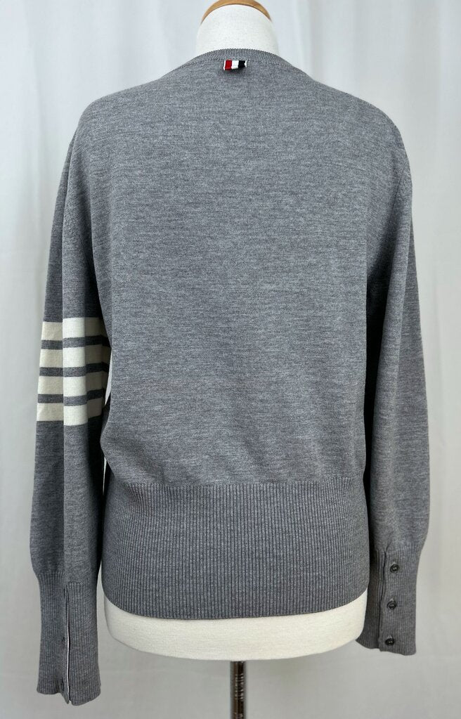 Thom Browne Icon Intarzia "Stickman" pullover (XL)