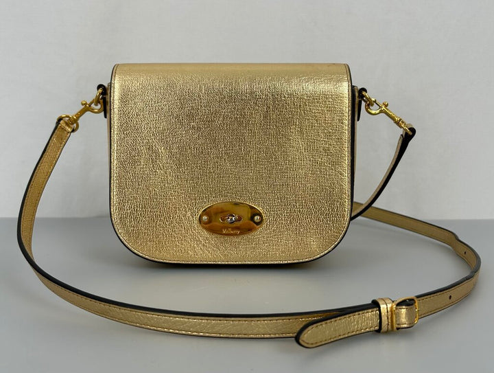 Mulberry metallic small crossbody