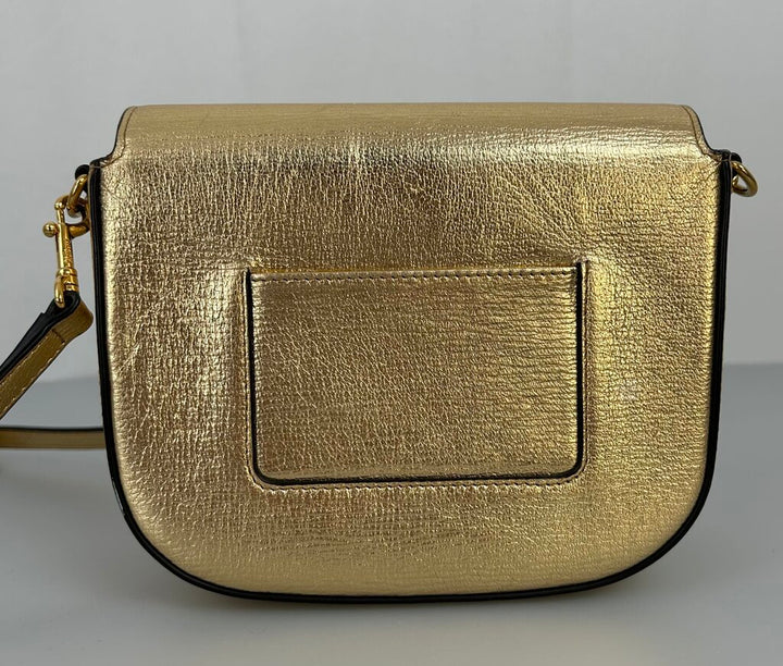 Mulberry metallic small crossbody