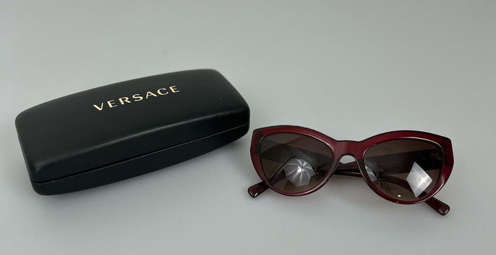 Versace Bling Cat-Eye Sunglasses - Purple