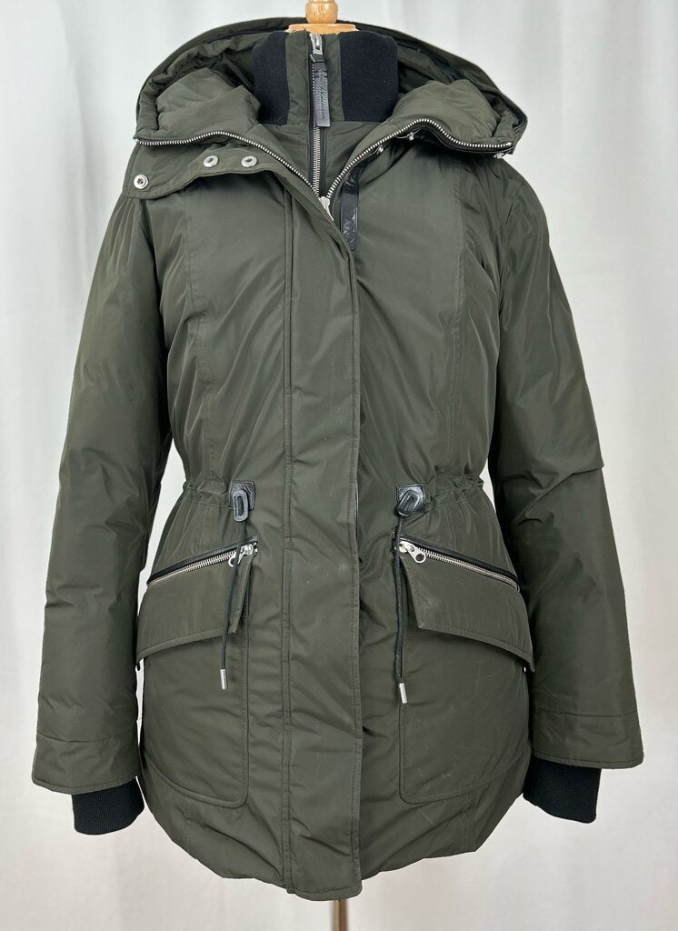 Mackage double zip puffer parka (M)