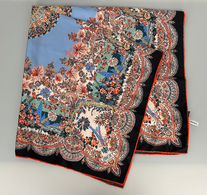 Liberty of London 100% silk floral scarf