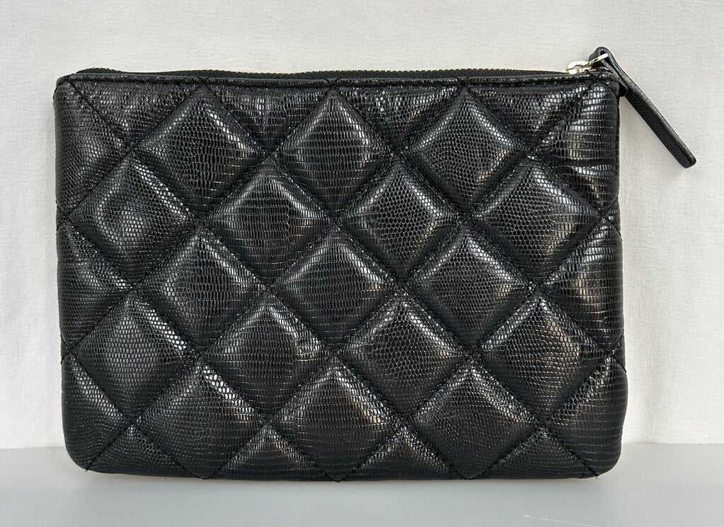 Kate Spade quilted makeup pouch