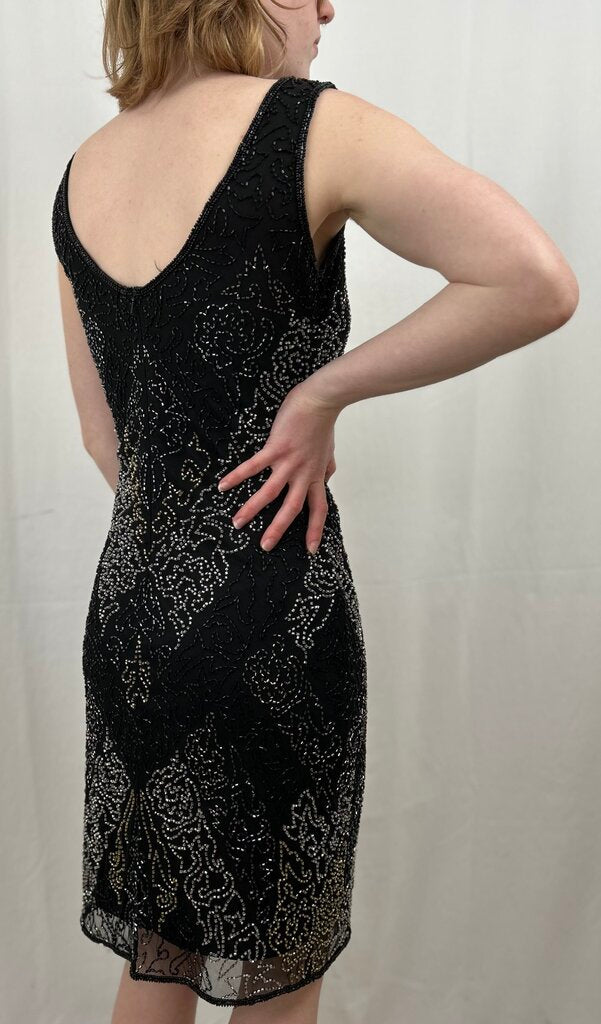 Pisarro Nights sequin shift party dress (size 2)