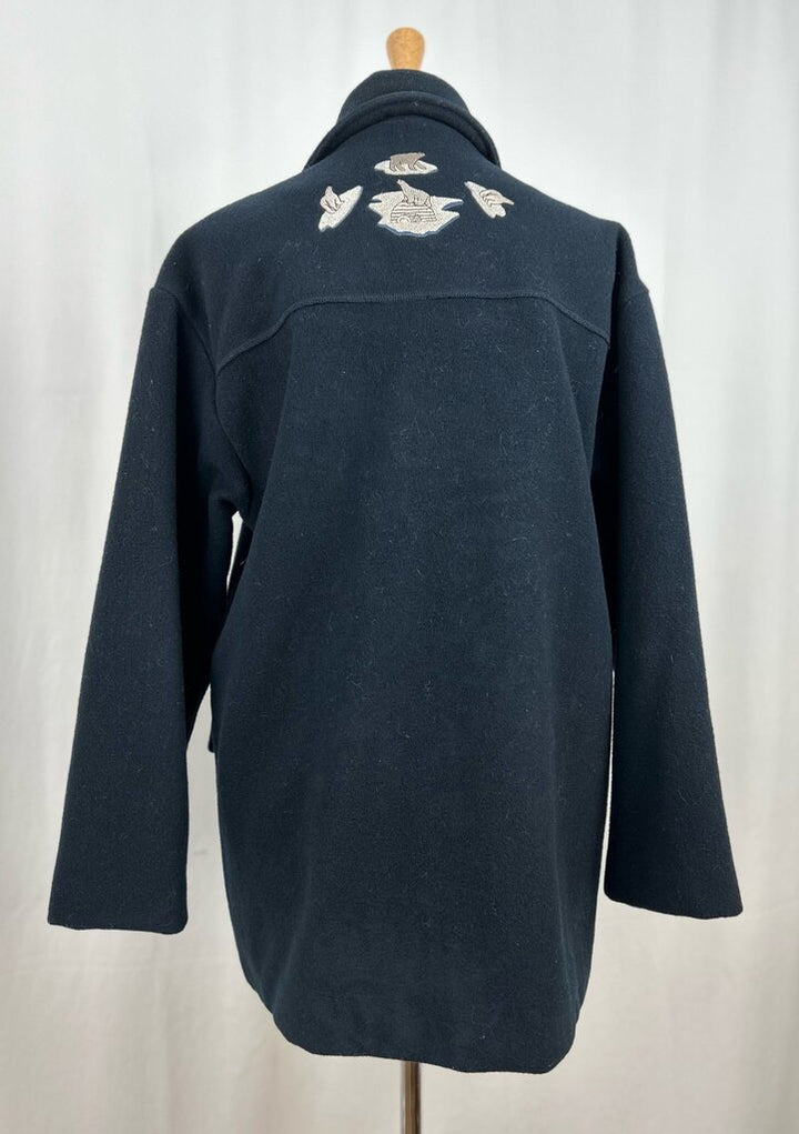 Genfell Legacy (Newfoundland) men's polar bear embroidered jacket (S)