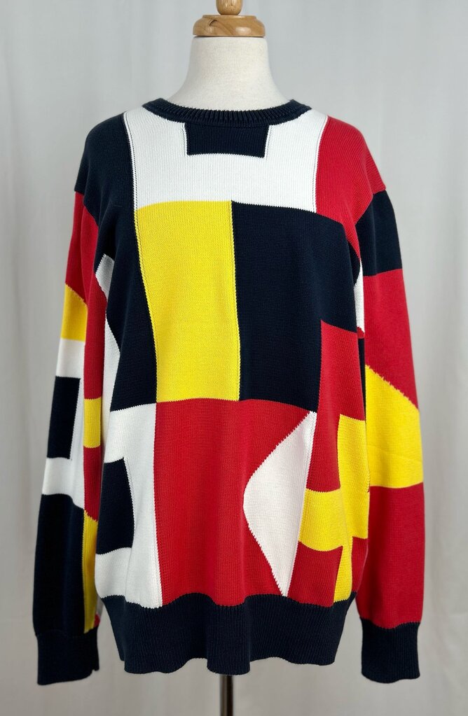 Brooks Brothers nautical flag pullover (XXL)