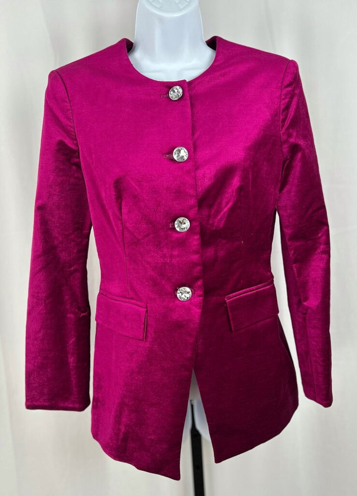 Veronica Beard "Cenica" velvet blazer (size 4)