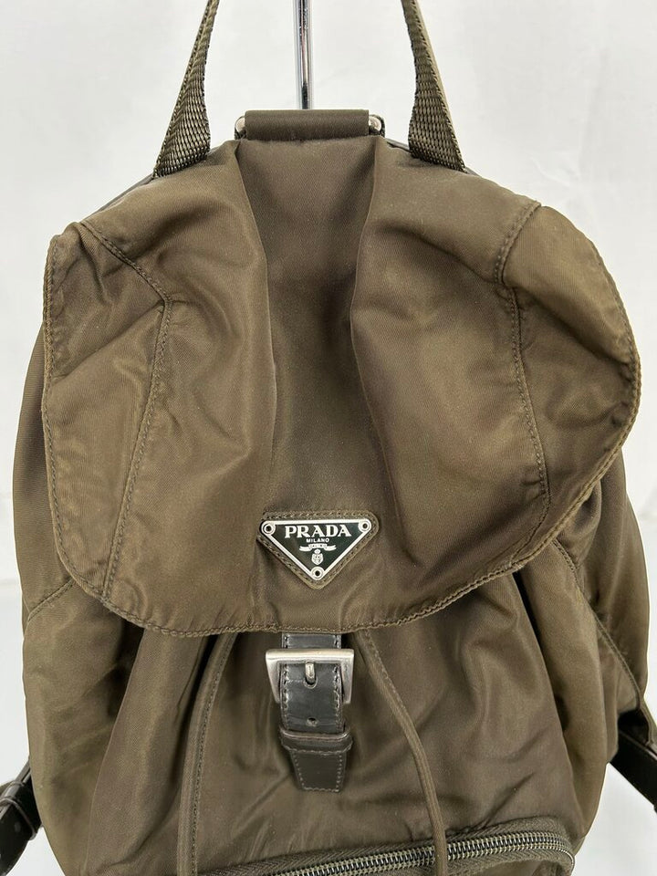 Prada small nylon backpack