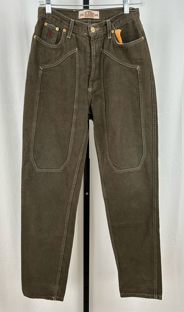 Jeckerson hi rise cowboy taper pant (size 26/27)