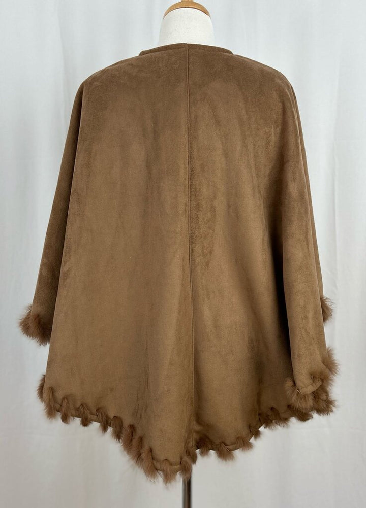 Jones NY NWT vintage whipstitch cape (S)