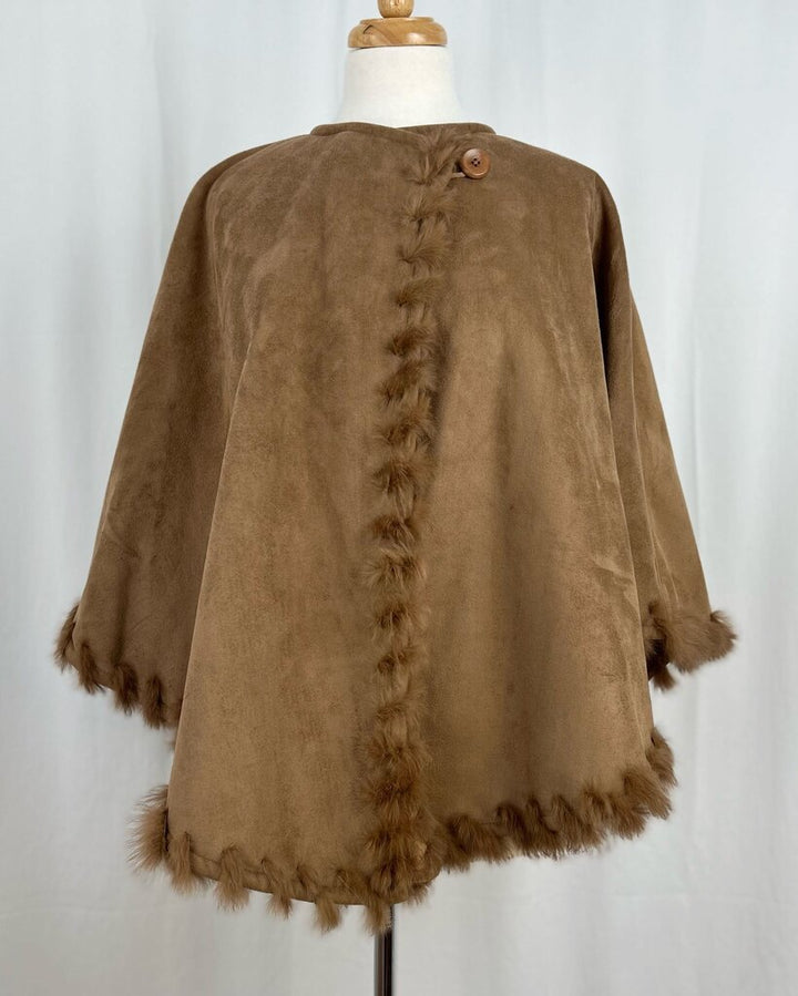 Jones NY NWT vintage whipstitch cape (S)