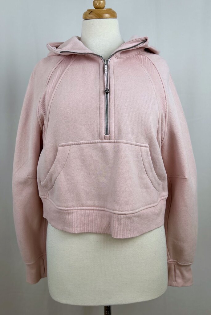 Lululemon Scuba 1/2 zip cropped hoodie (XS/S)
