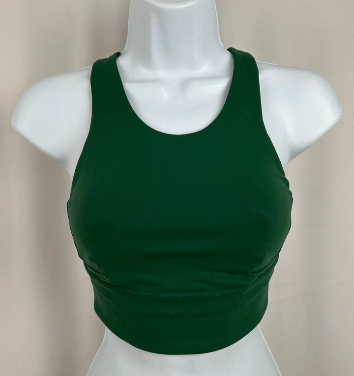 Lululemon "Wunder Train" longline sports bra (size 4)