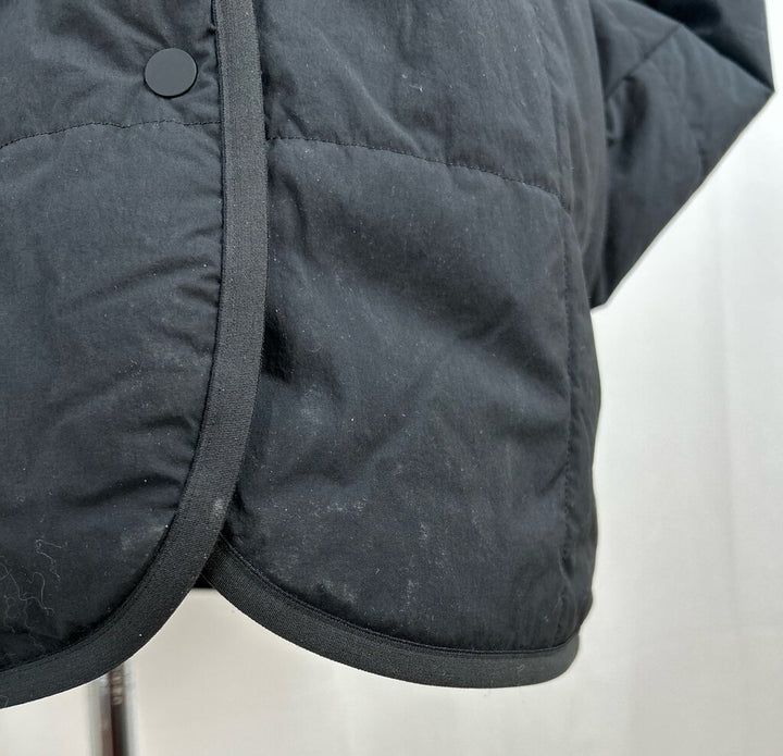 Lululemon insulated quilted collarless jacket (M)
