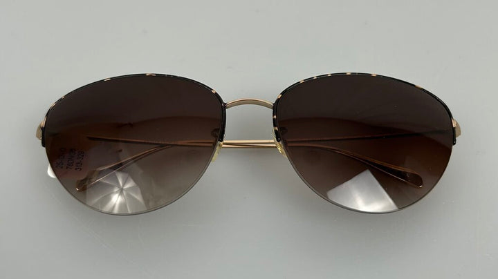 Oliver Peoples rimless cateye gradient sunglasses