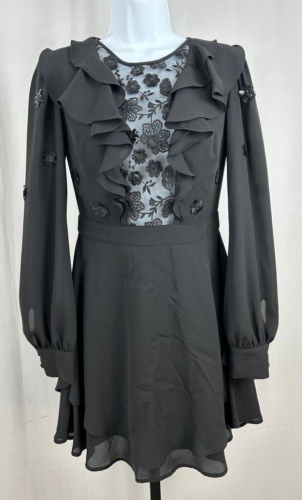 For Love & Lemons ruffle cocktail dress (XS)