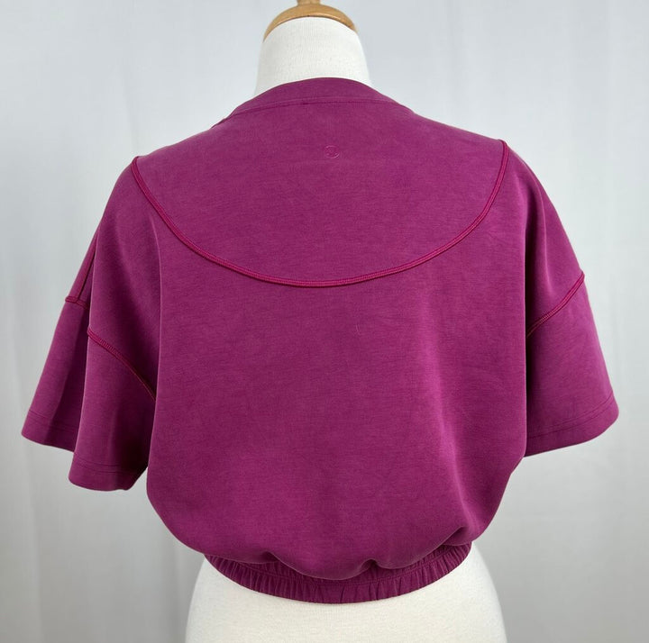 Lululemon Softstreme Gathered T-Shirt (size 6)