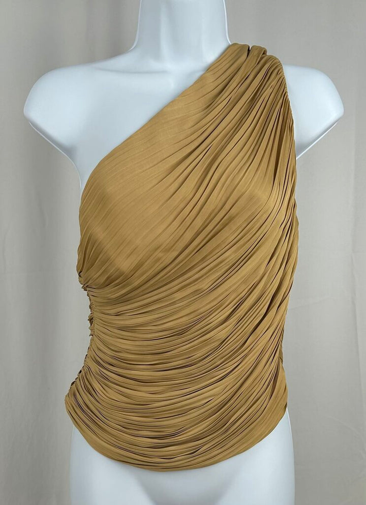 Joie NWT one-shoulder slinky party top (S)