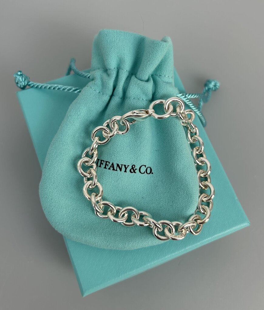 Tiffany chain link bracelet
