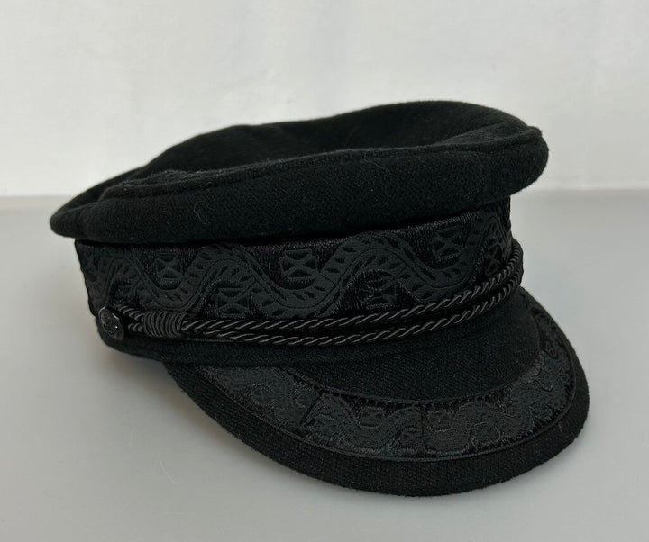 Lack of Color embellished conductor cap (S)