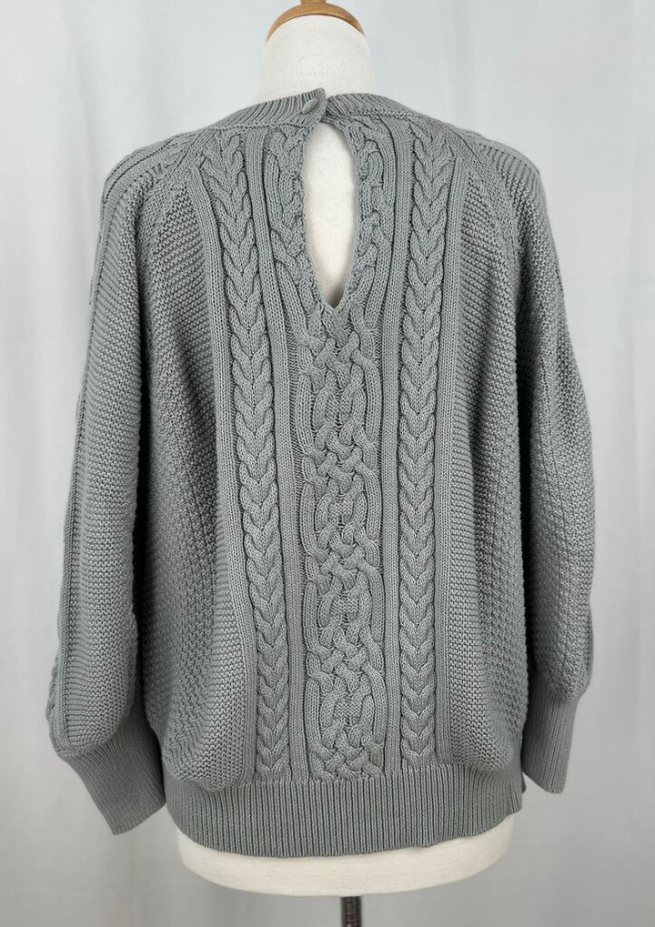 Twigg & Feather cable knit sweater (S)