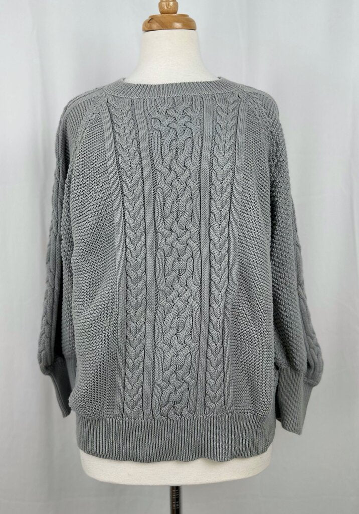 Twigg & Feather cable knit sweater (S)
