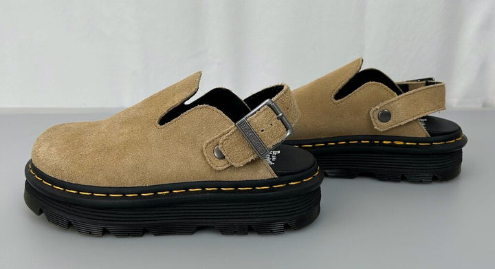Dr. Martens Zebzag suede slingback mules (size 6)