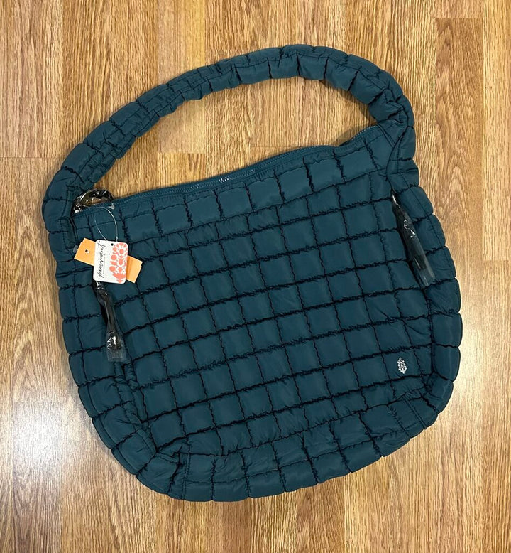 Free People Movement NWT quilted hobo tote