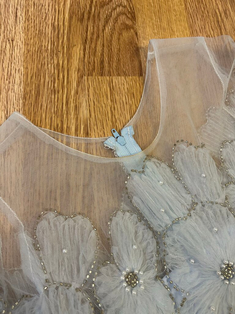 Sooley lace beaded midi dress (S)