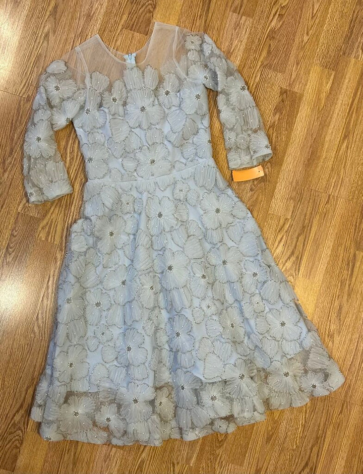 Sooley lace beaded midi dress (S)