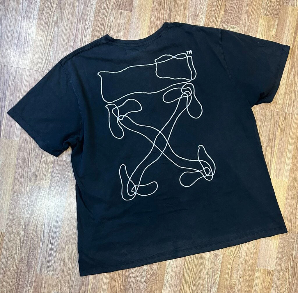 Off White (SSense) abstract arrows tee (XL)