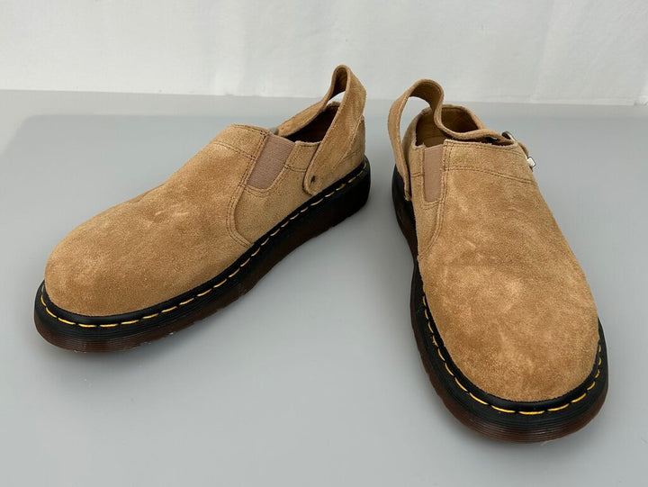 Dr. Martens Zebzag suede slingback mules (size 12)