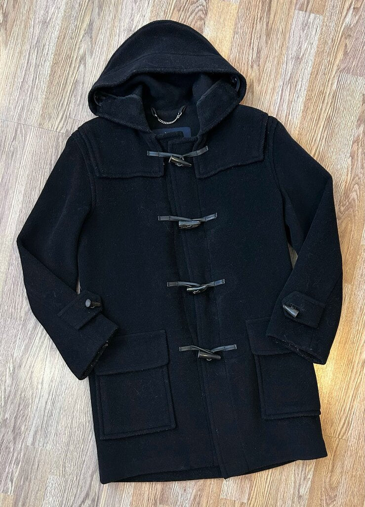 Burberry toggle hooded duffle jacket (M)