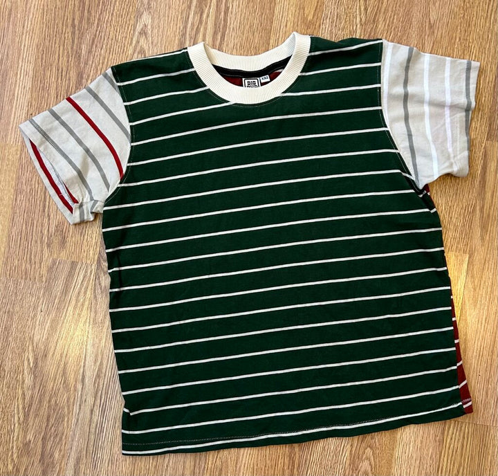 Big Bud Press multicolour striped tee (S)