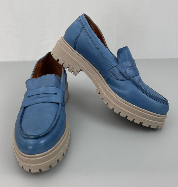 Miz Mooz chunky leather loafer (size 10)