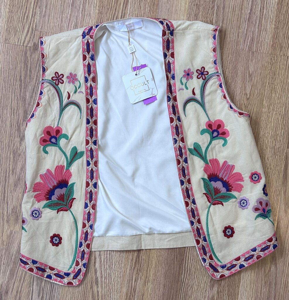 Occult Fashion NWT embroidered hangopen (M/L)