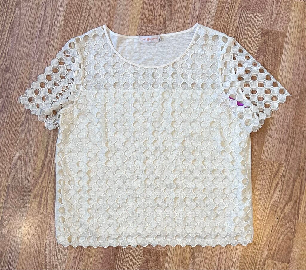 Tory Burch circle overlay tee (L)