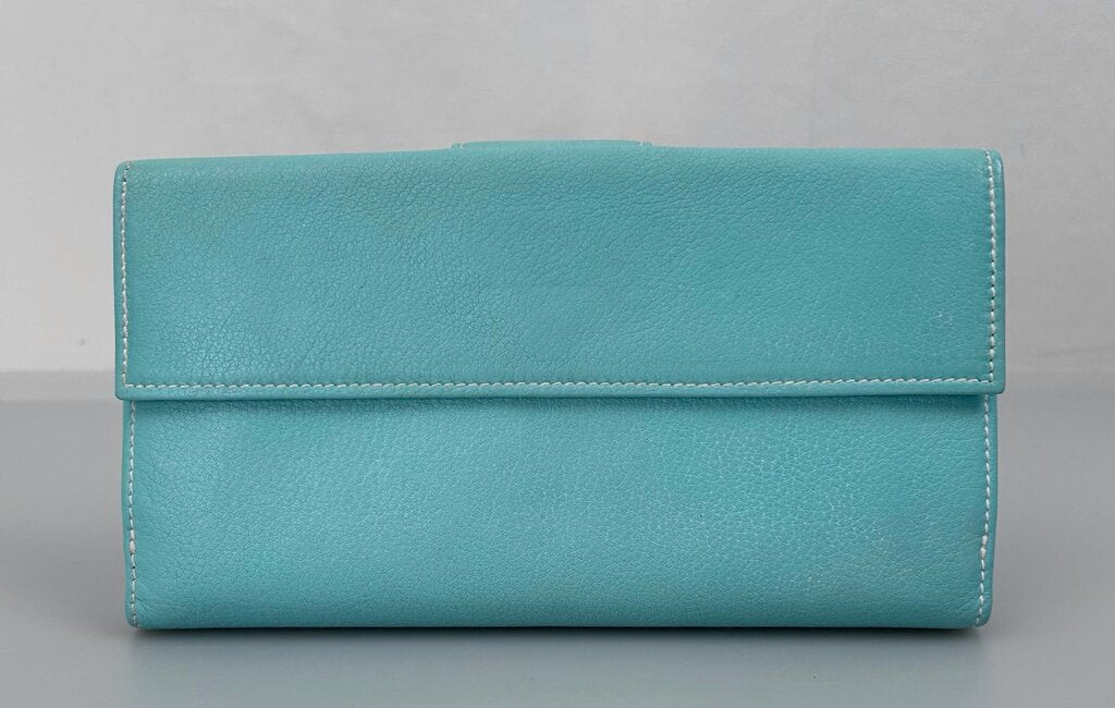 Tiffany pebbled french purse
