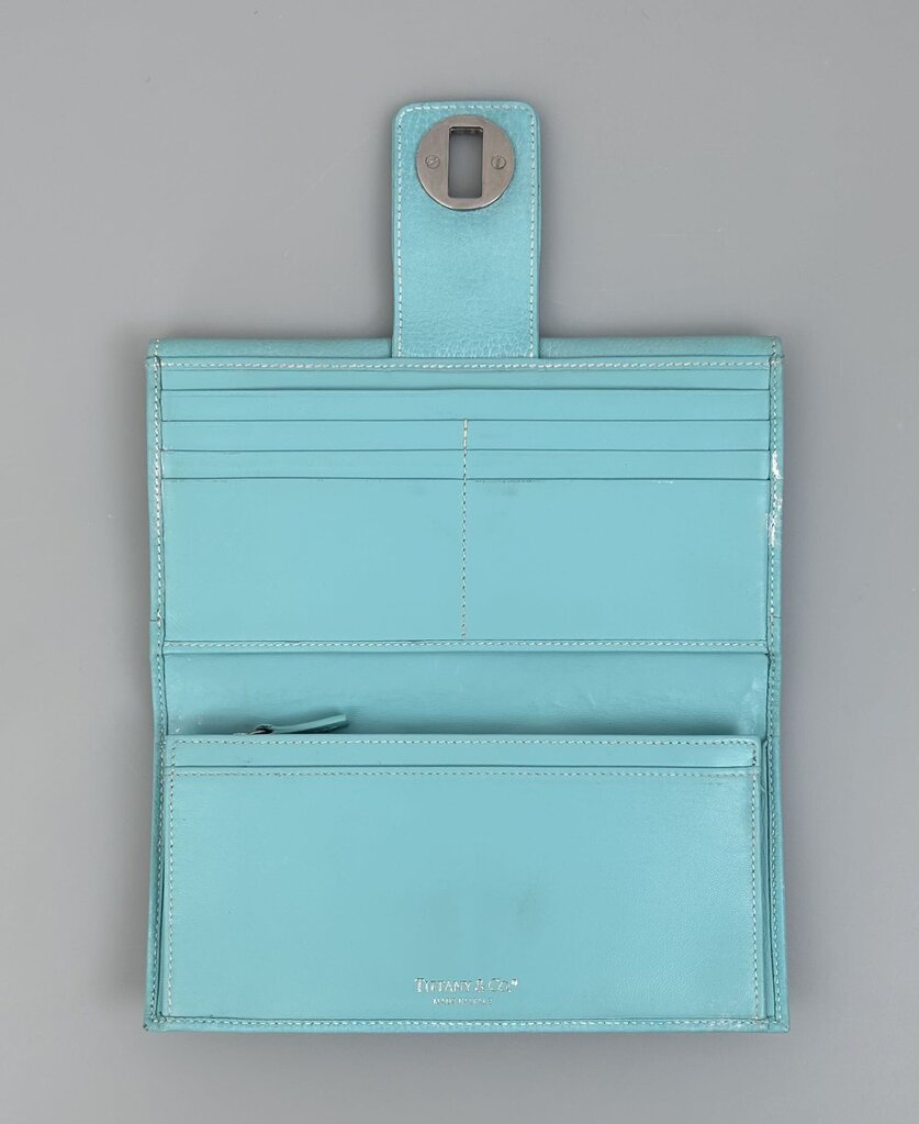 Tiffany pebbled french purse