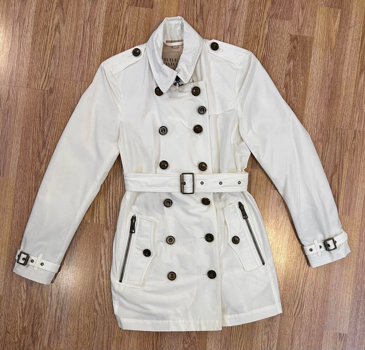 Burberry Brit "Brooksby" Short Trench (size 8)