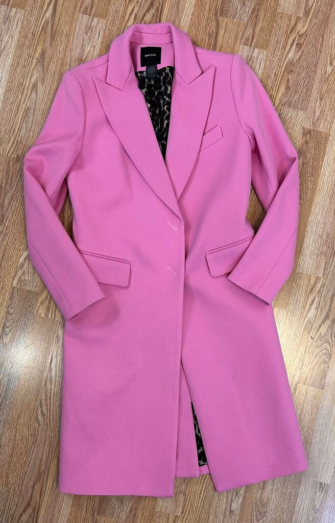 Smythe 2-snap overcoat (size 6)