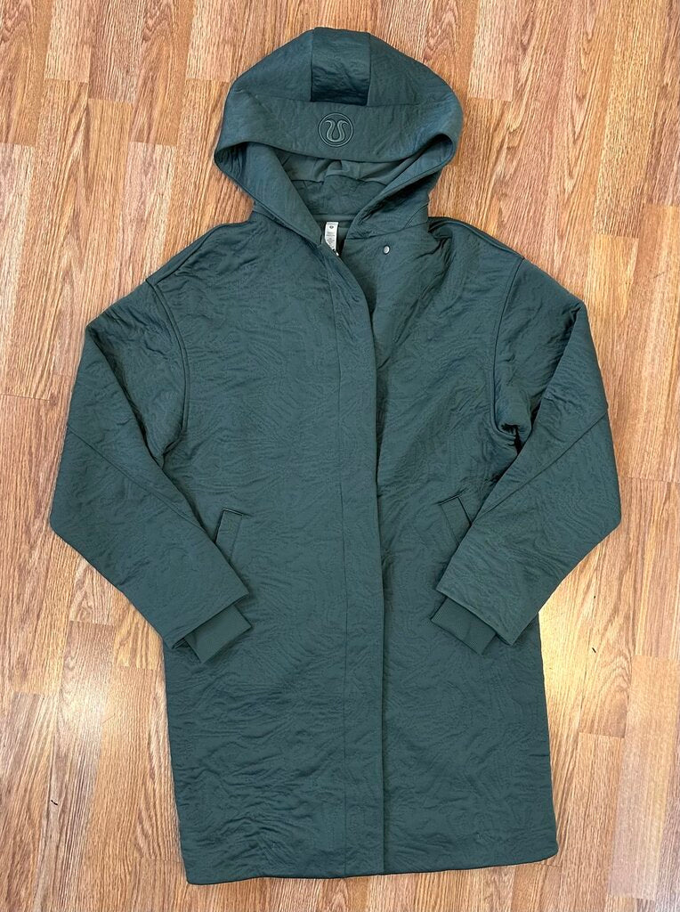 Lululemon "packable jaquard wrap" snap up jacket (XS/S)