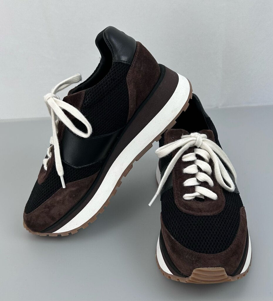 Me+Em "Flatform" suede mesh sneaker (size 8)