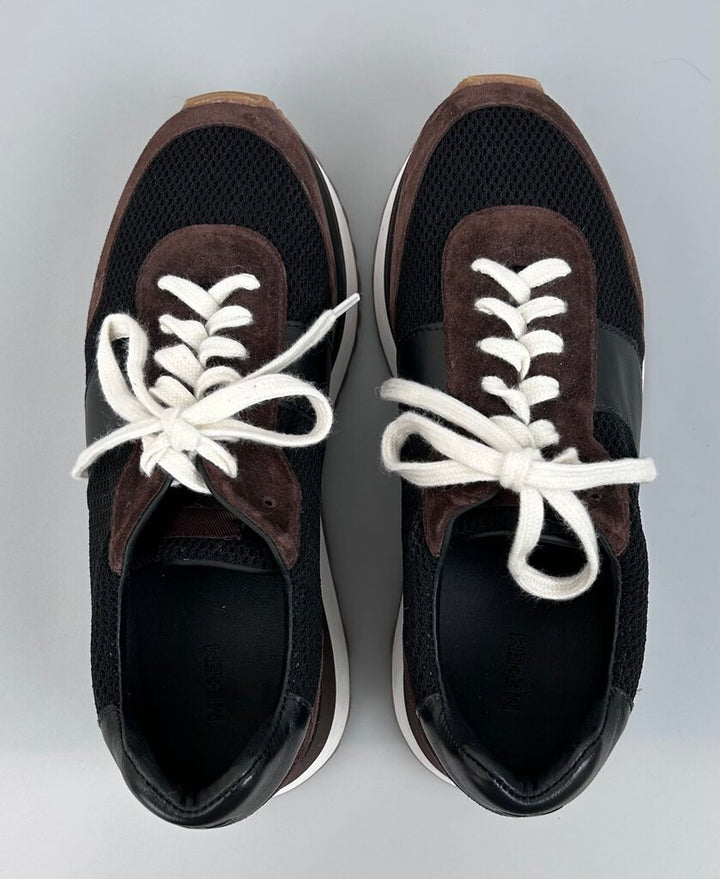 Me+Em "Flatform" suede mesh sneaker (size 8)