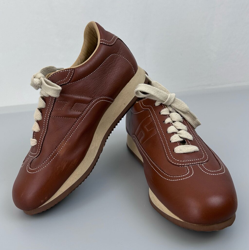 Hermes "Quicker" platform sneakers (size 7.5)